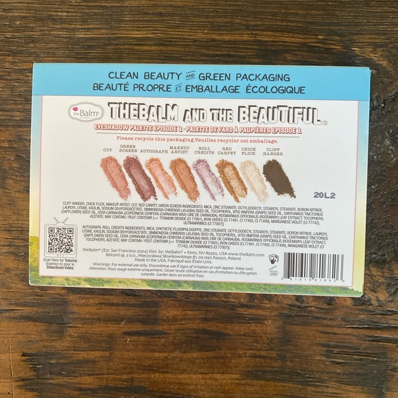 The Balm and the Beautiful - Episode 1 Eyeshadow Palette NIB New In Box - Picture 4 of 7